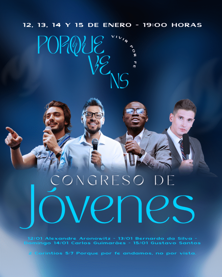 Instagram retrato para culto religioso azul