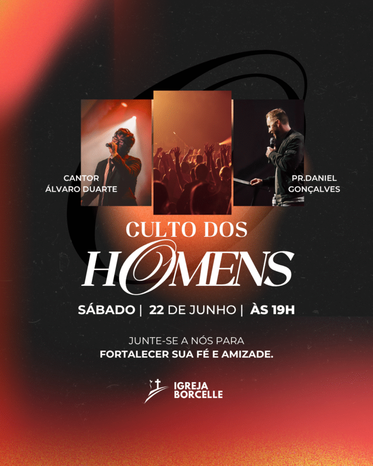 Post instagram culto dos homens moderno preto e laranja